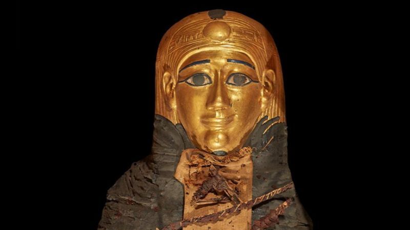 «پسر طلایی» مصر؛ جسد مومیایی شده‌ای با قلب و زبانی از طلا