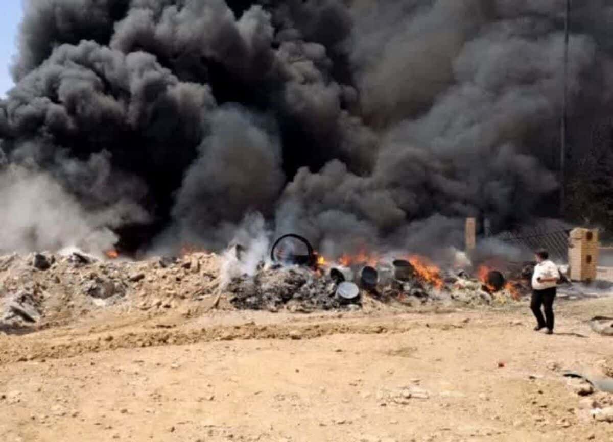 آلودگی ۱۷۰ هکتار زمین کشاورزی در ازنا لرستان / ۳ نفر بازداشت شدند