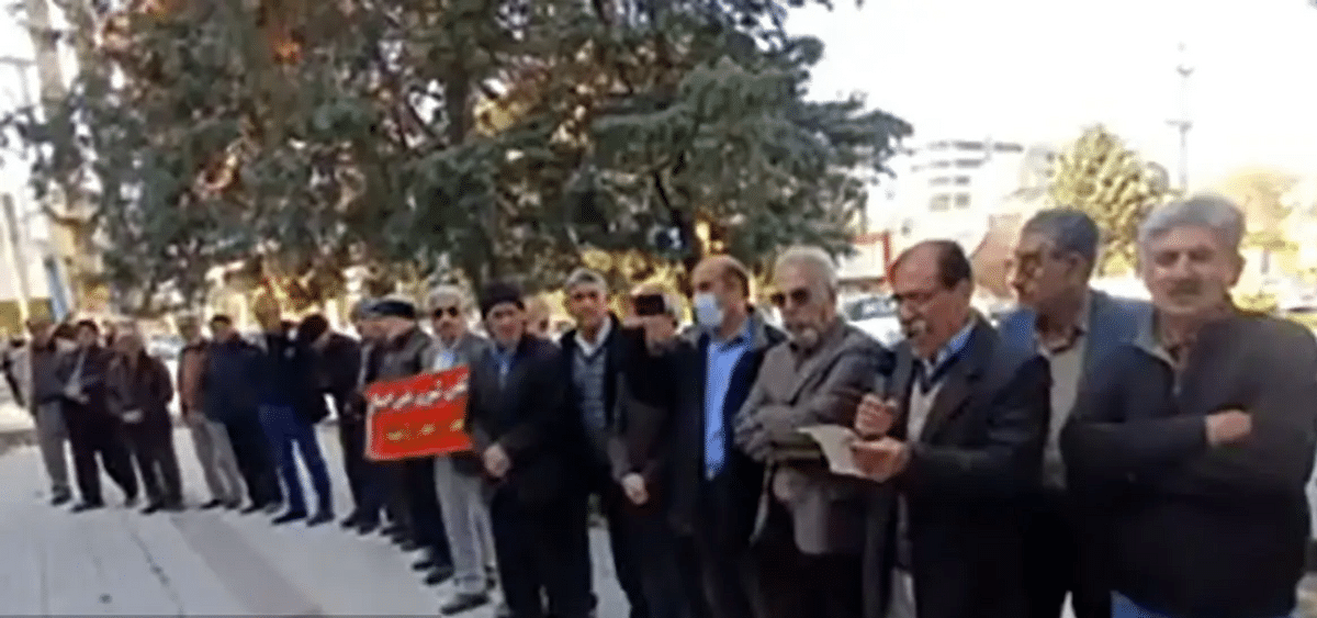 تجمع دوباره بازنشستگان در چند شهر