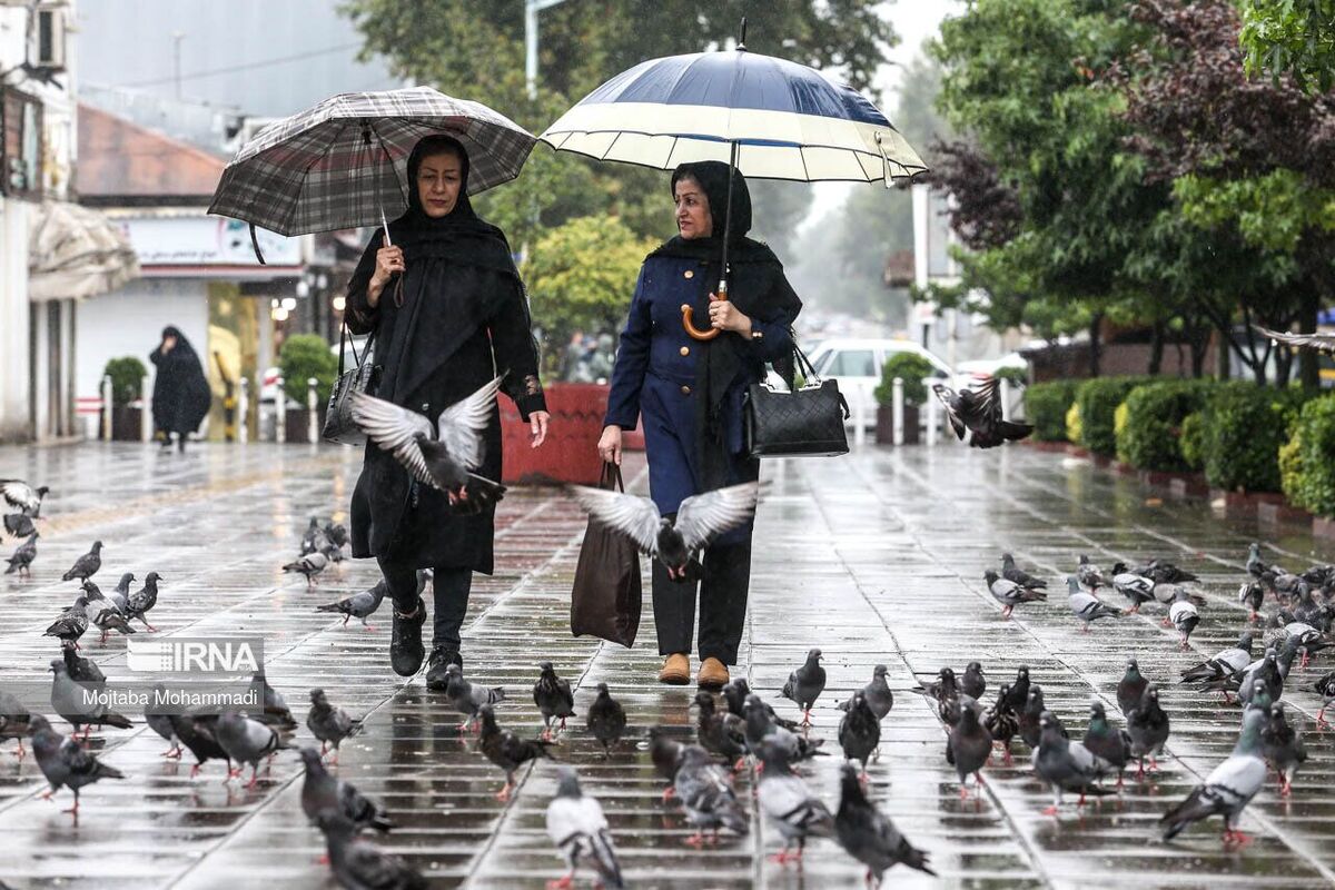 هواشناسی ۱۴۰۴/۰۲/۰۴ / رگبار پراکنده و وزش باد در اغلب استان‌ها
