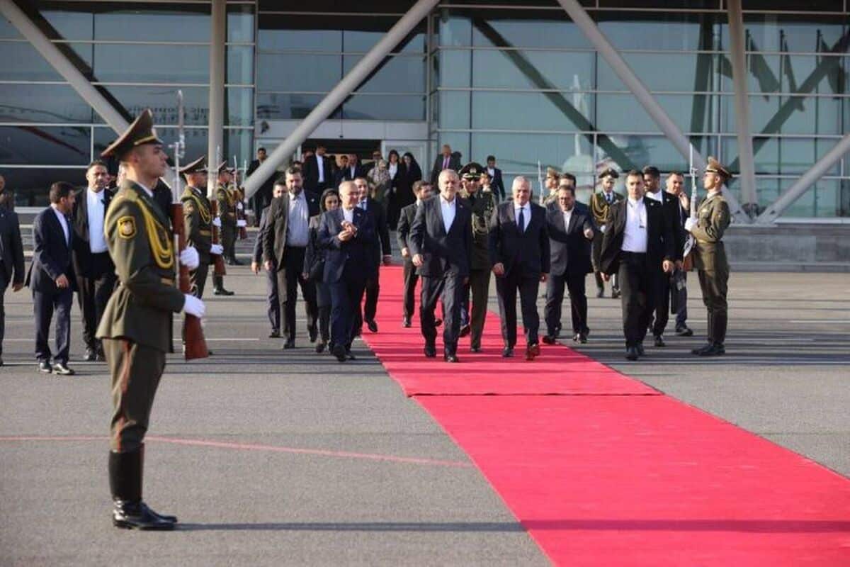 پزشکیان از ارمنستان به بلاروس رفت