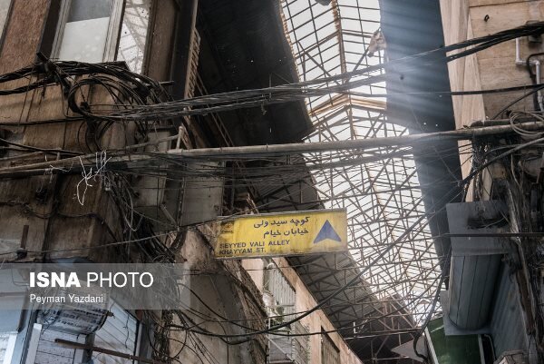 استفاده از خودروهای ویژه آتش نشانی و موتورهای چهار چرخ در معابر باریک بازار