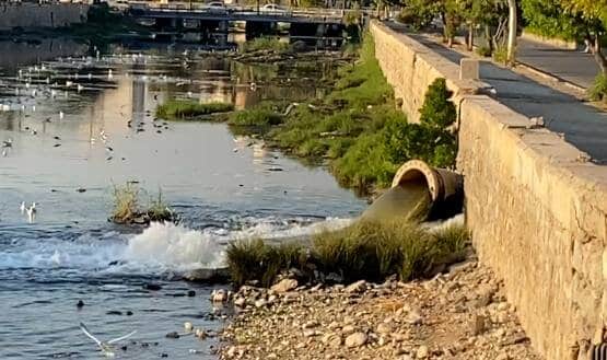 همچنان بخشی از فاضلاب شهر بندرعباس یه خلیج فارس می‌ریزد