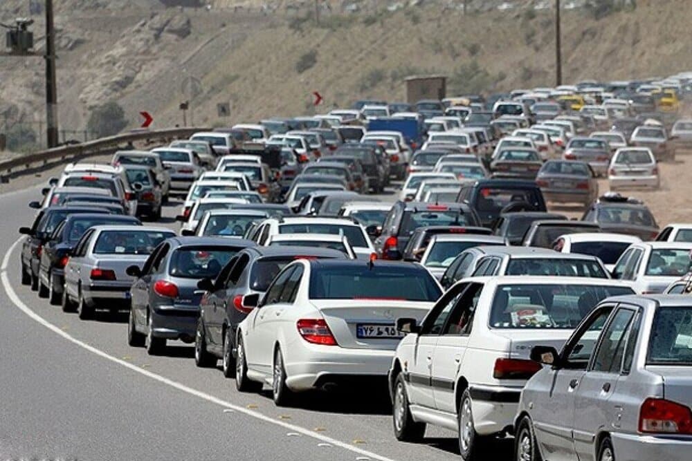 ترافیک سنگین در محورهای شمالی کشور