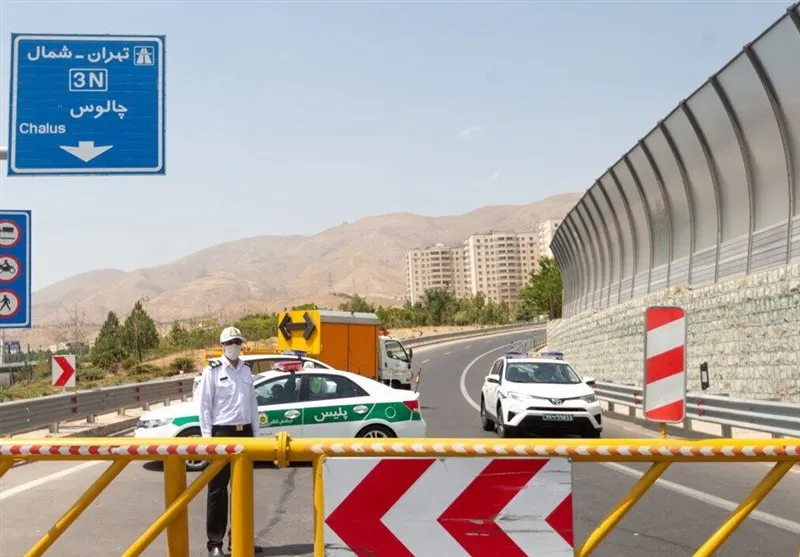 آزادراه تهران-شمال و جاده چالوس یکطرفه شد