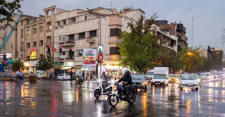 بارش باران در برخی استان‌ها
